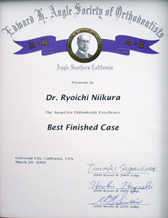 2009年Best Finishied Caceを受賞しました。